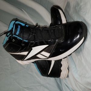 Reebok Vibetech Black and Blue Trainers Men's Size 11